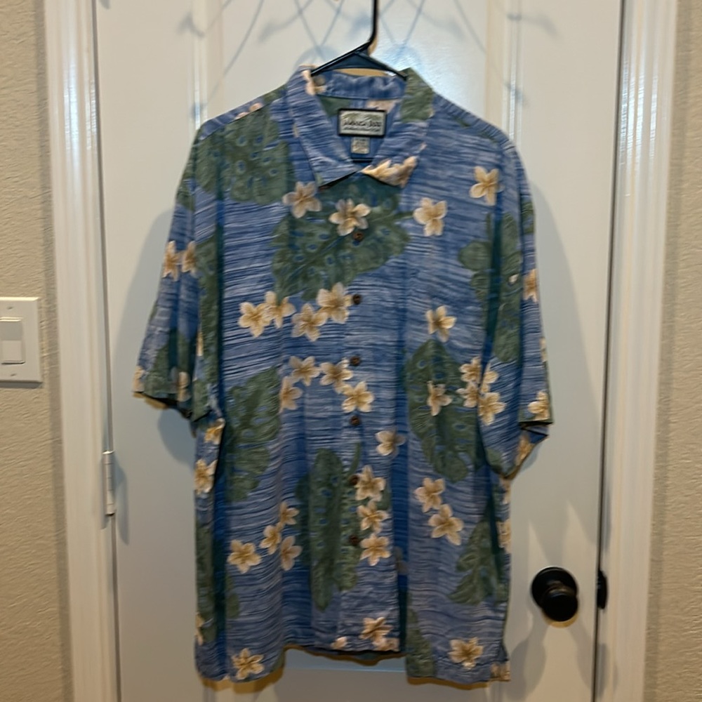 Jamaica Jazz Men’s button down silk shirt